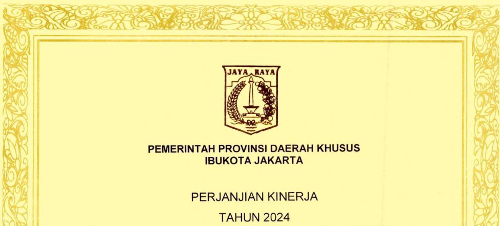 Perjanjian Kinerja Tahun 2024